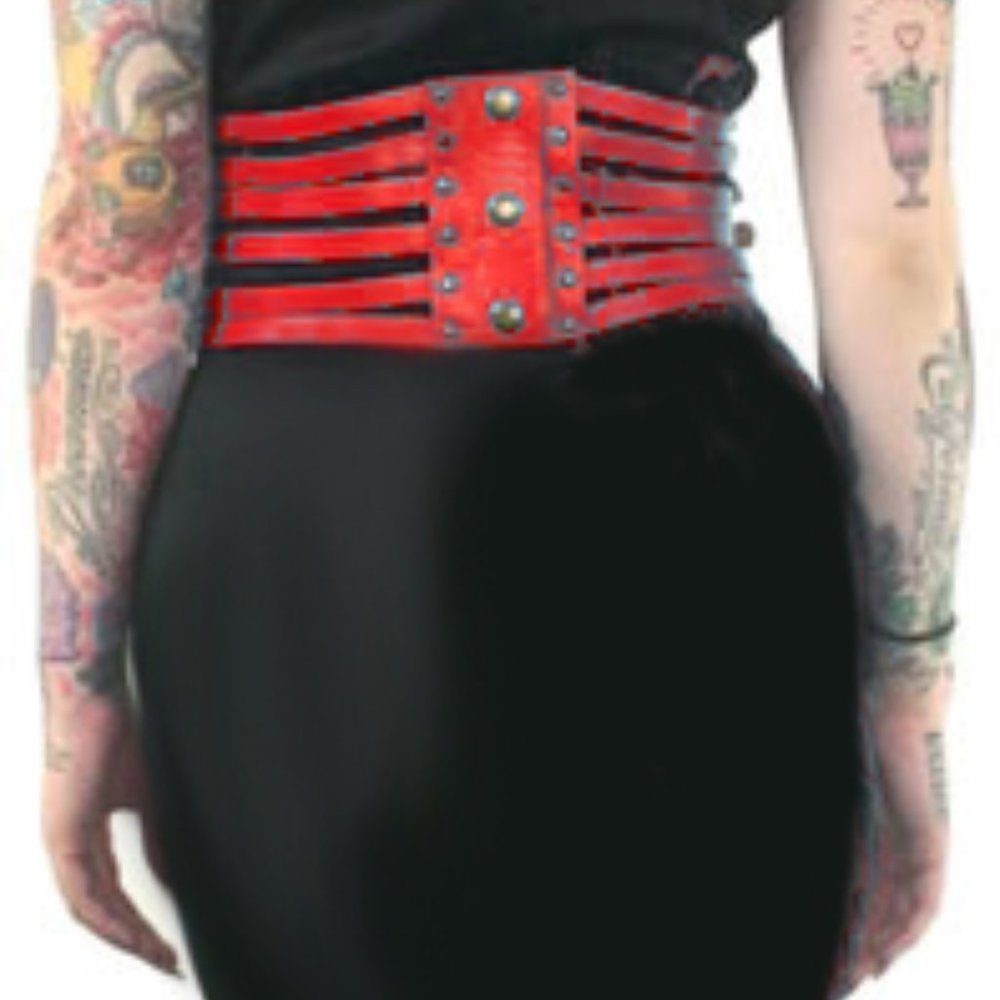 TOO FAST - BLEEDING RIBCAGE DRESS - Picture 8 of 8